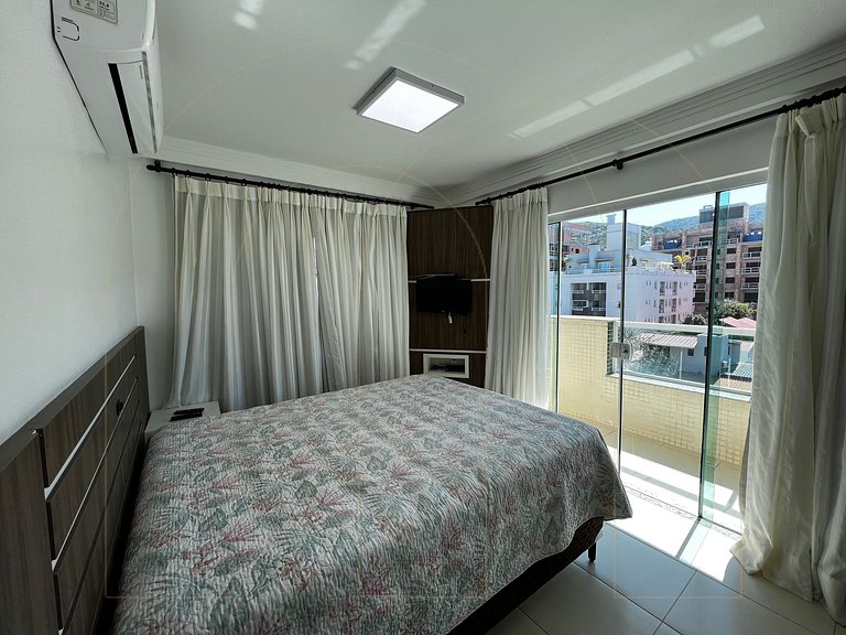 Apartamento amplo 3 quartos, 100 metros do mar.