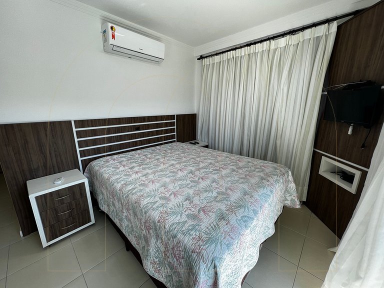 Apartamento amplo 3 quartos, 100 metros do mar.