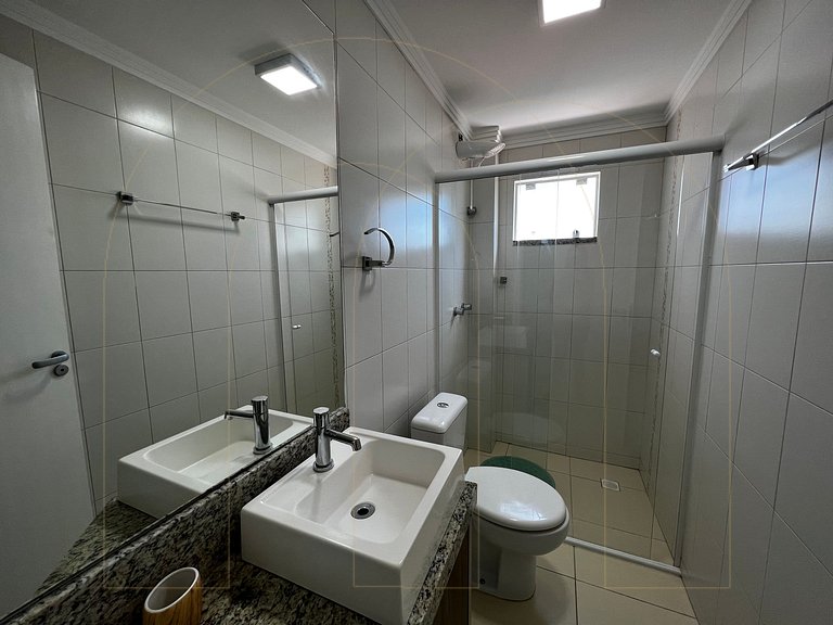 Apartamento amplo 3 quartos, 100 metros do mar.