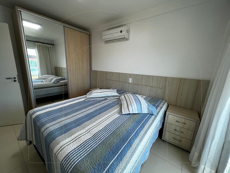 Apartamento amplo 3 quartos, 100 metros do mar.