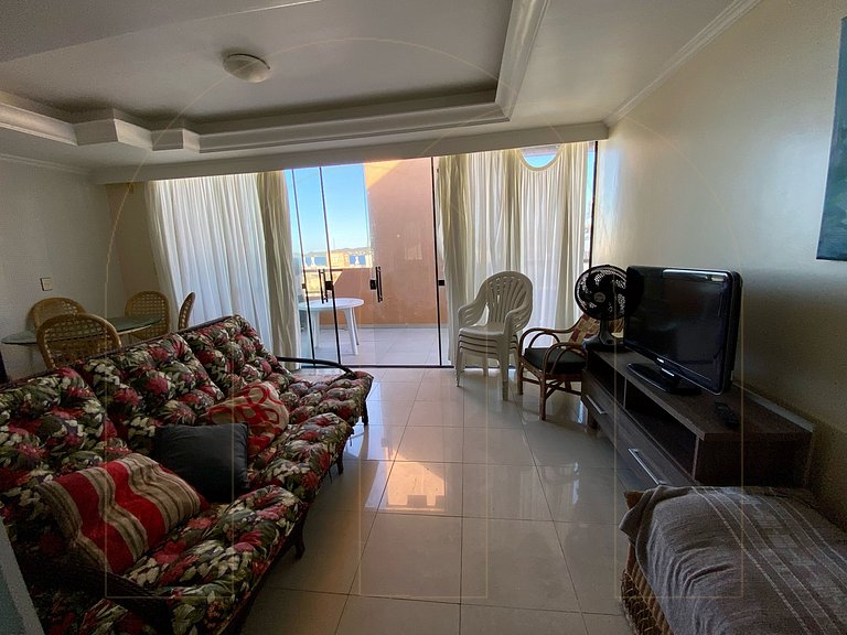 Cobertura com vista mar prox. da praia em Bombas