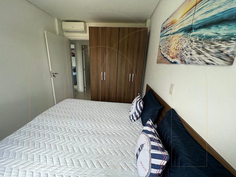 Apartamento 3 quartos em Bombas para 08 pessoas