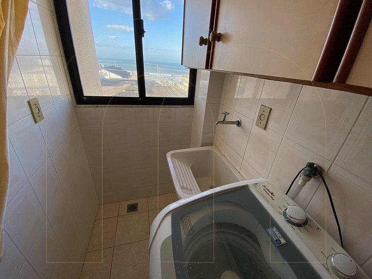 Cobertura Duplex com piscina e vista mar em Bombas