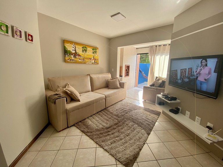 Excelente apartamento 3 dormitórios 80 mt da Praia