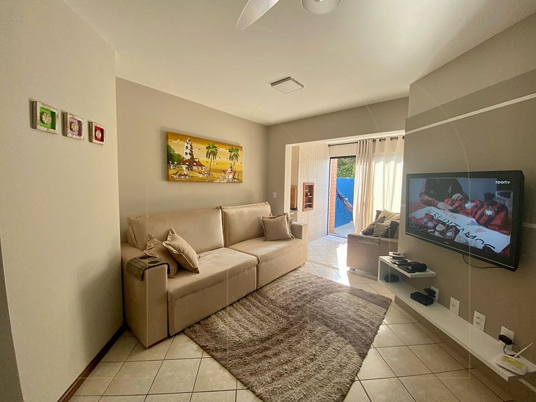 Excelente apartamento 3 dormitórios 80 mt da Praia