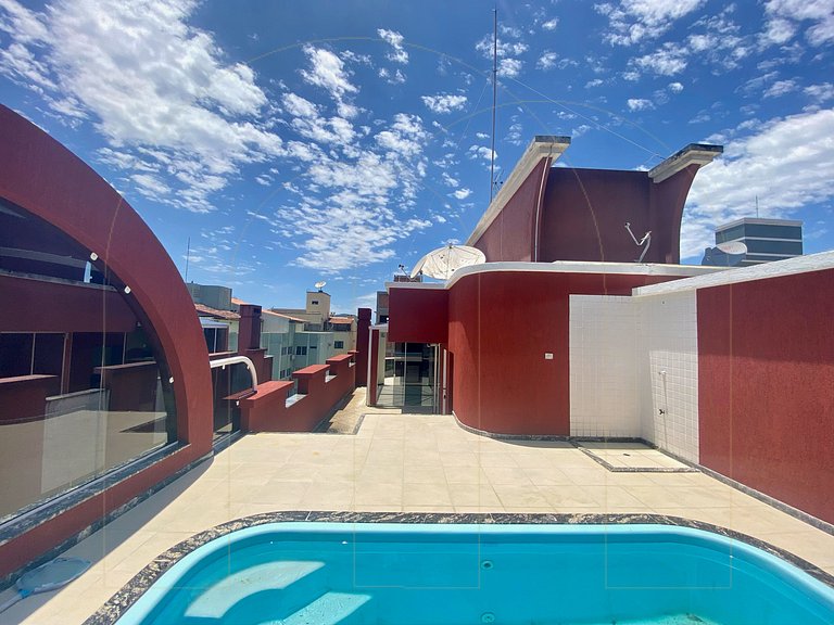 Cobertura 3 Suítes com Piscina