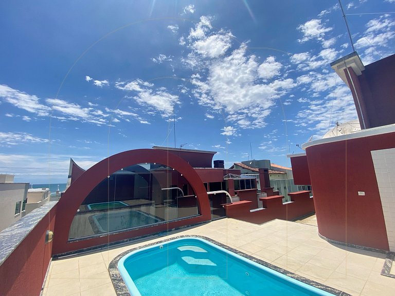 Cobertura 3 Suítes com Piscina