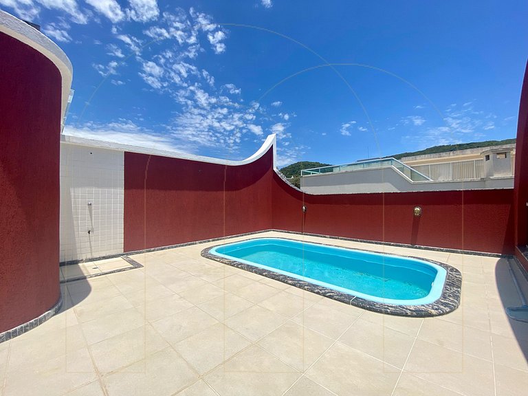 Cobertura 3 Suítes com Piscina