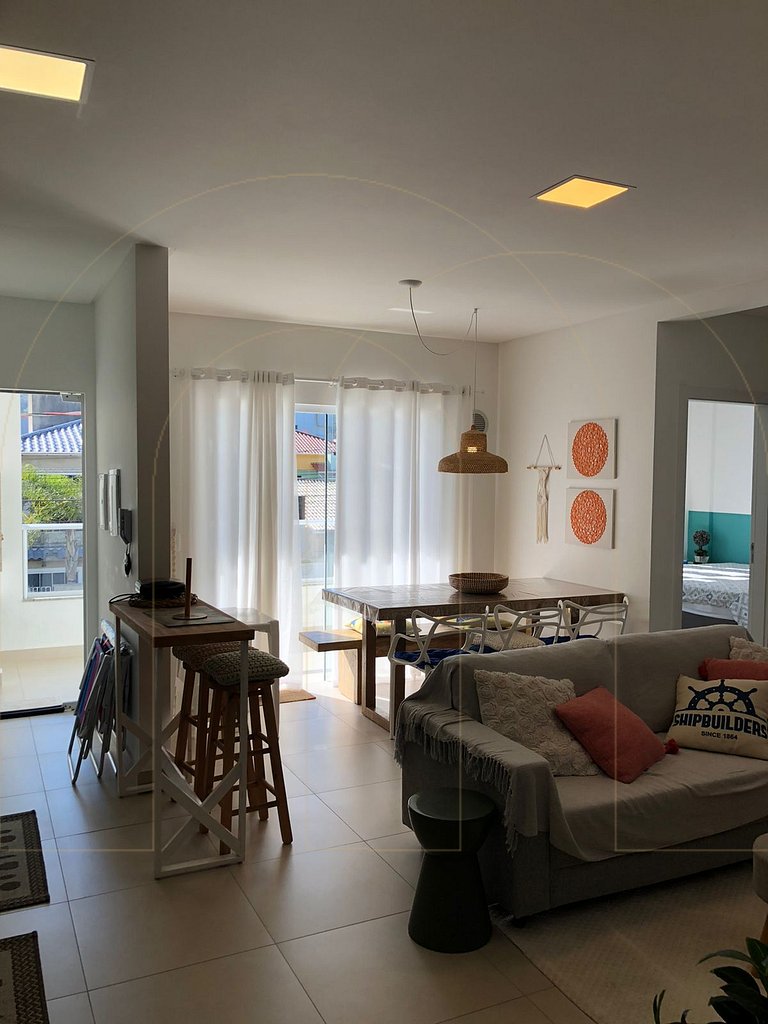 Conforto e Praticidade perto da Praia - Apartamento Moderno