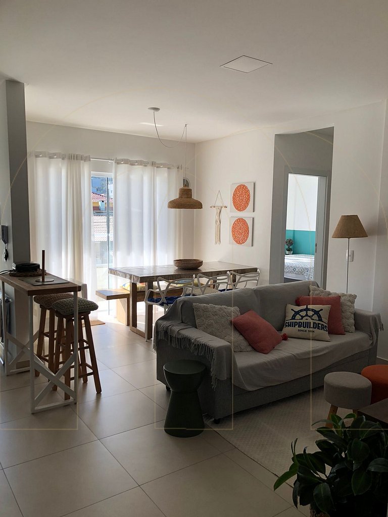 Conforto e Praticidade perto da Praia - Apartamento Moderno
