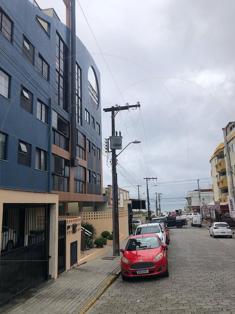 Cobertura Duplex com piscina e vista mar em Bombas