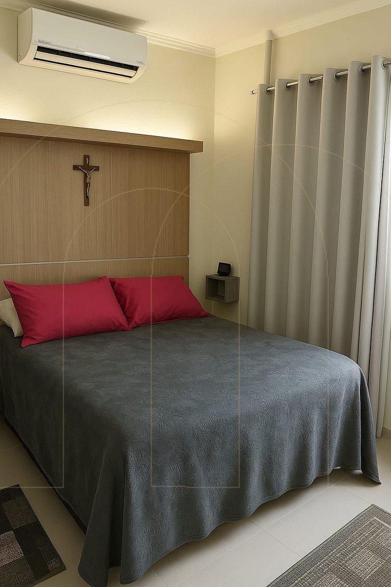 Apartamento aconchegante a 250 metros da praia!