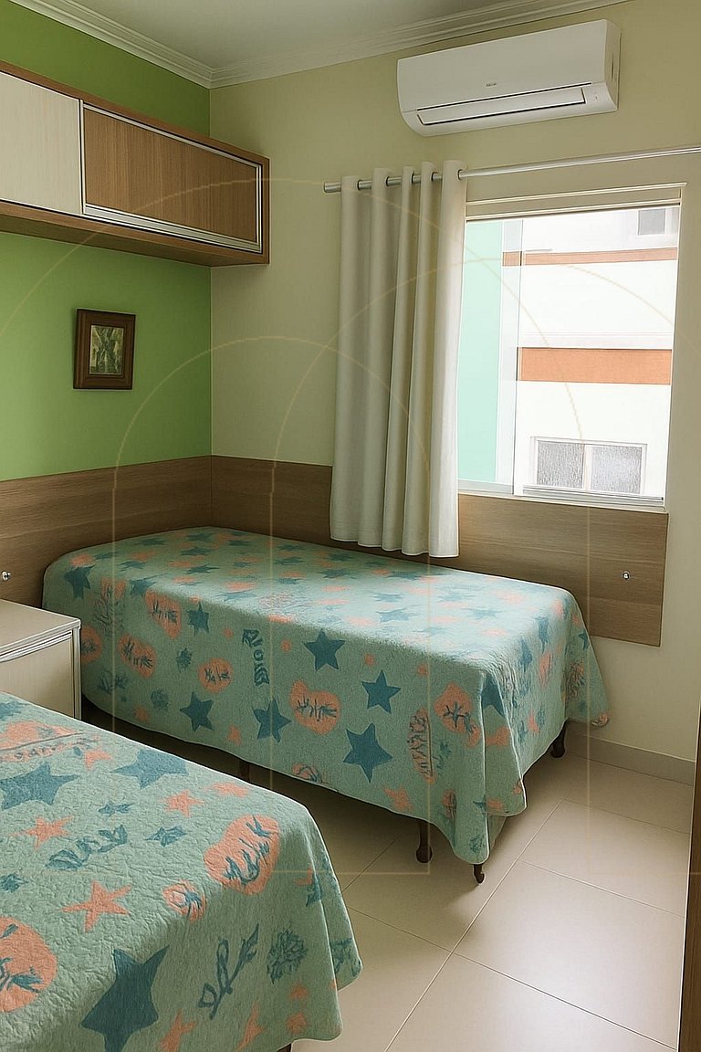 Apartamento aconchegante a 250 metros da praia!