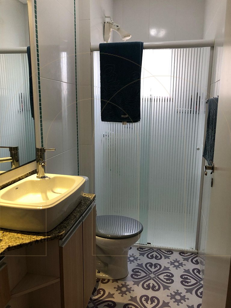Apartamento aconchegante a 250 metros da praia!
