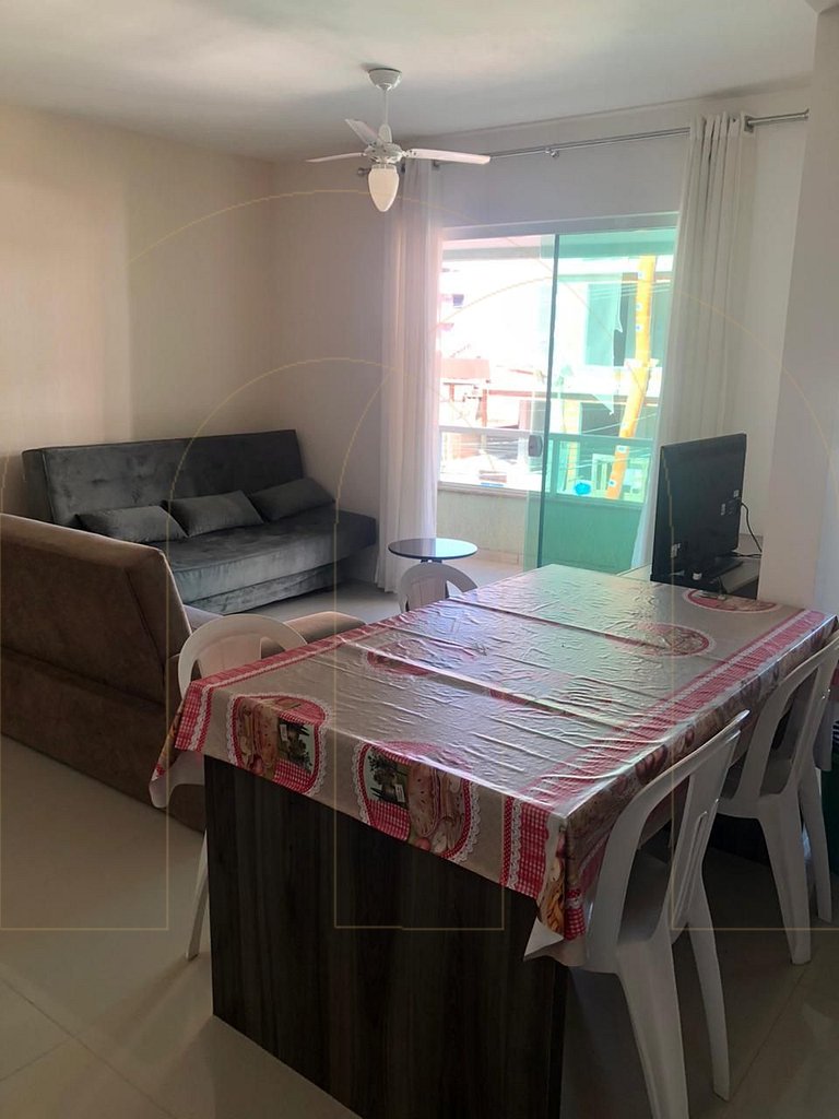 Excelente apartamento de 3 dormitórios a 150m da praia de Bo
