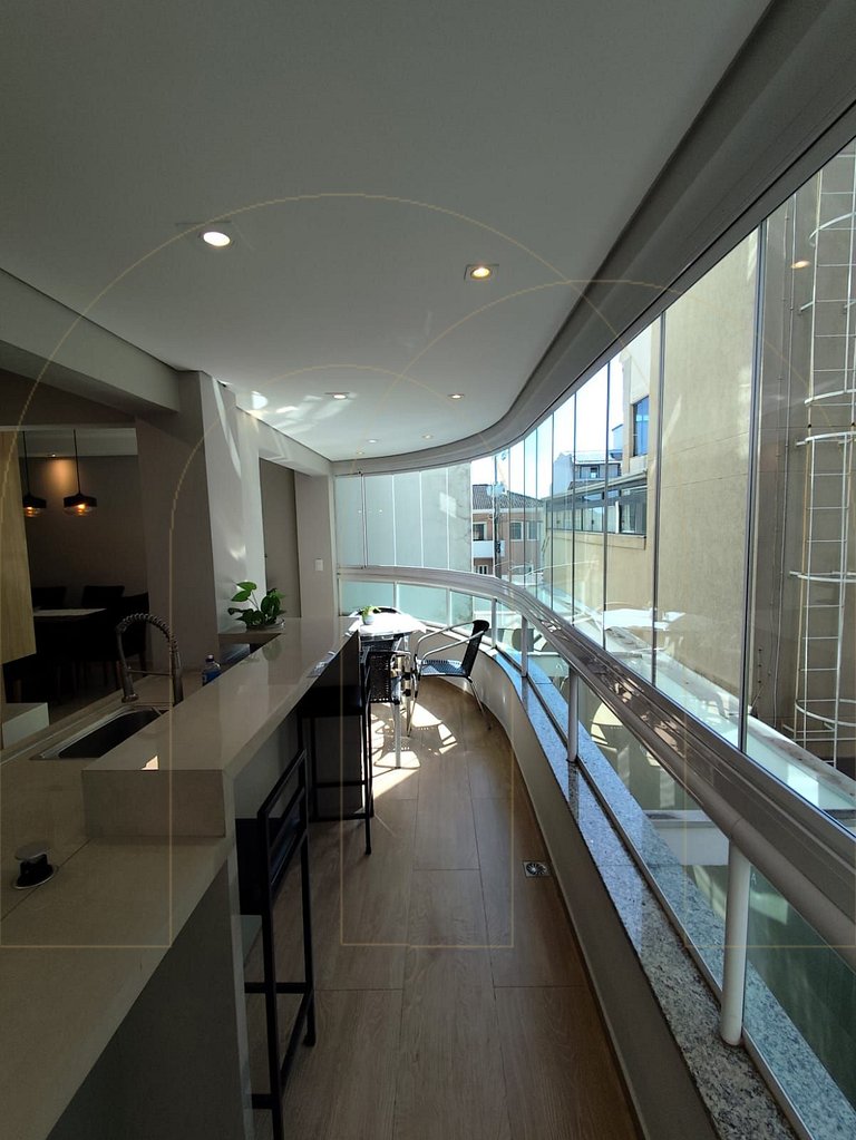 Excelente apto de 3 quartos, 2 minutos da praia de Bombas