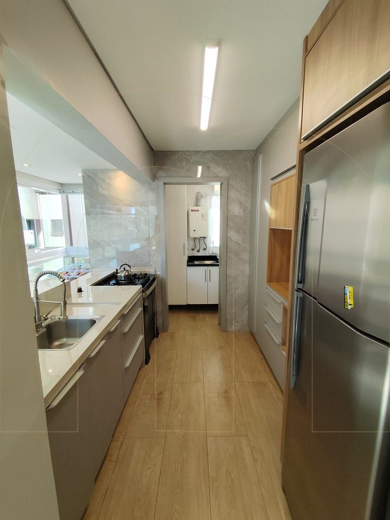 Excelente apto de 3 quartos, 2 minutos da praia de Bombas