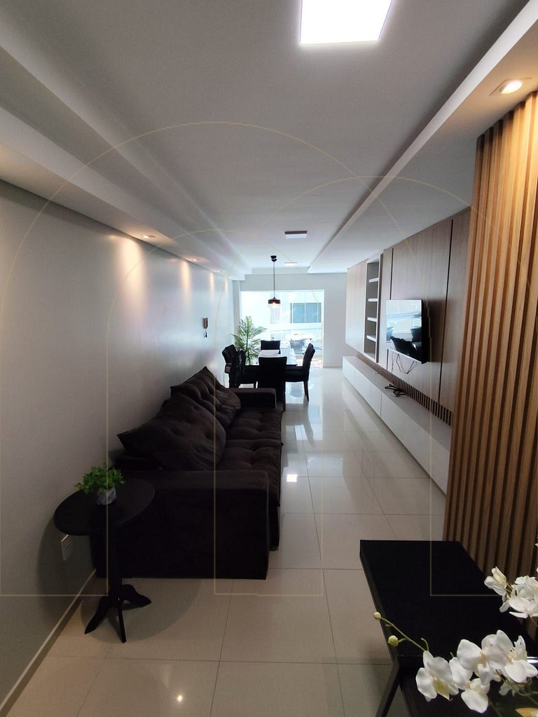 Excelente apto de 3 quartos, 2 minutos da praia de Bombas